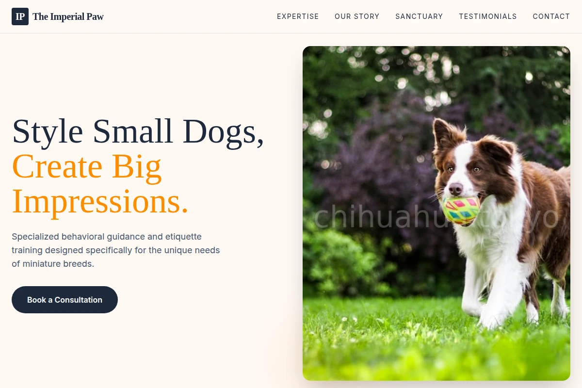 Miniature Dog Training