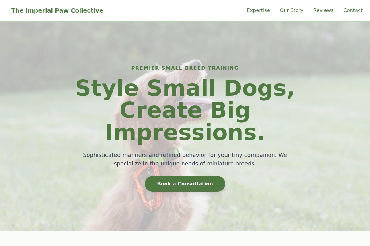 Kawaii Dog Training